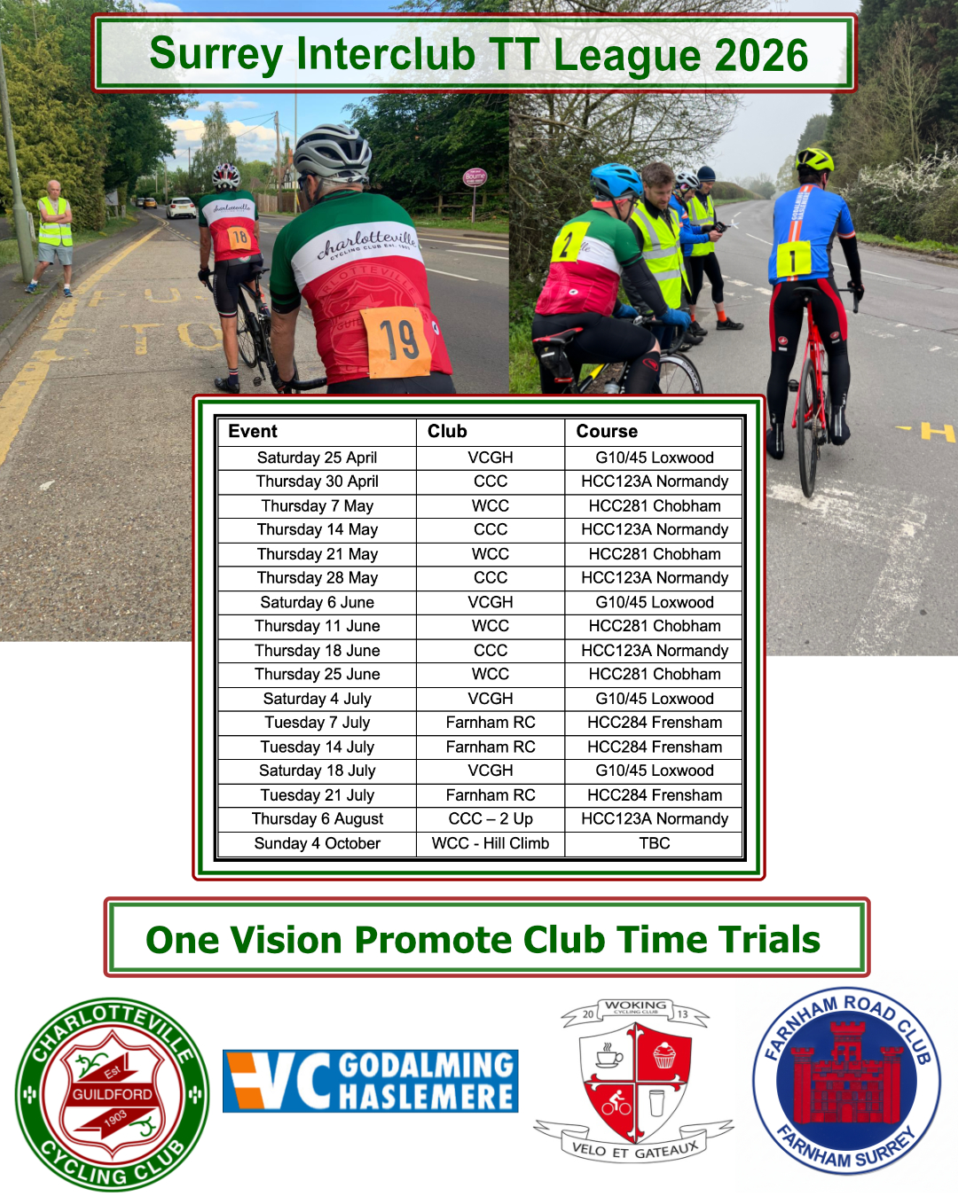 Surrey Interclub League 2026